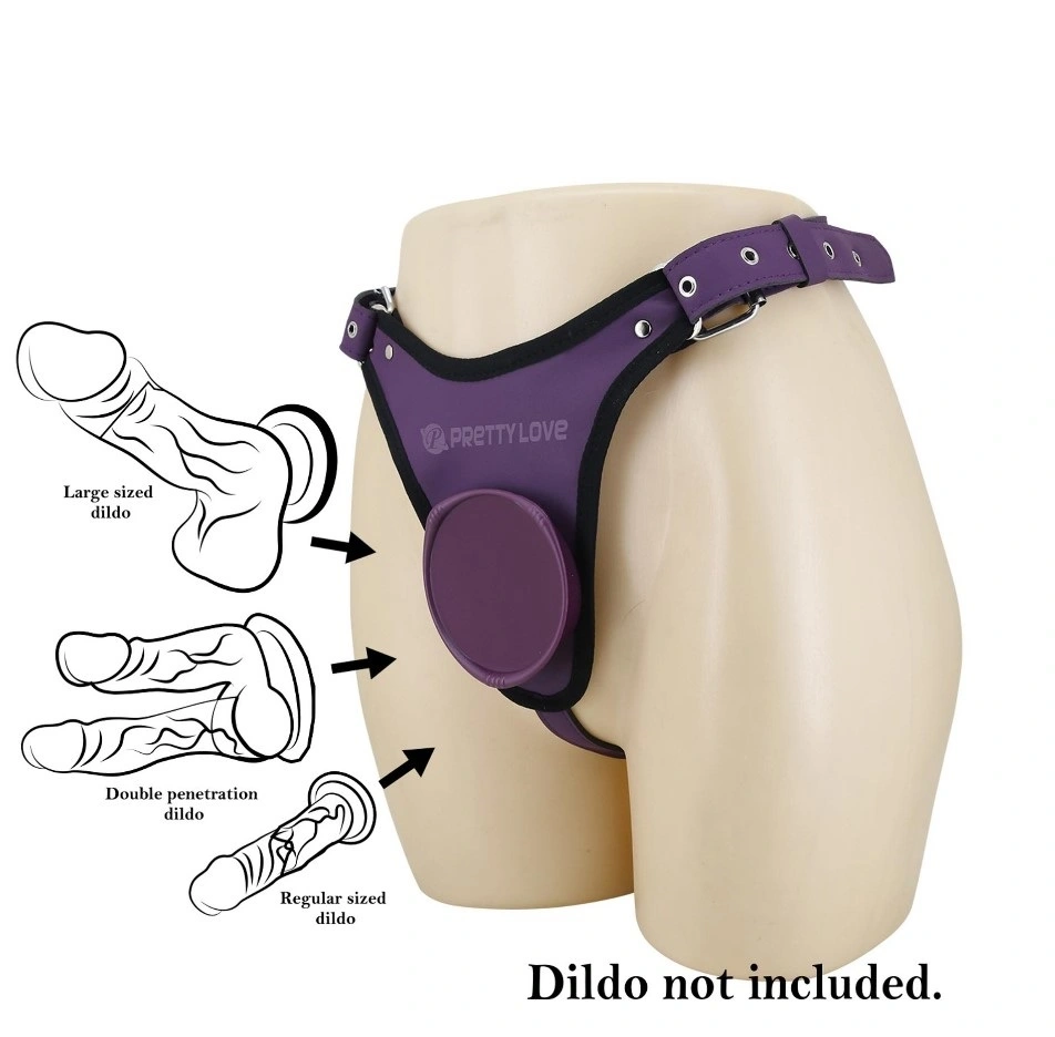 Ham Harness Briefs Caludio III, Fixare cu Ventuza, Mov 1 Ham Harness Briefs Caludio III, Fixare cu Ventuza, Mov