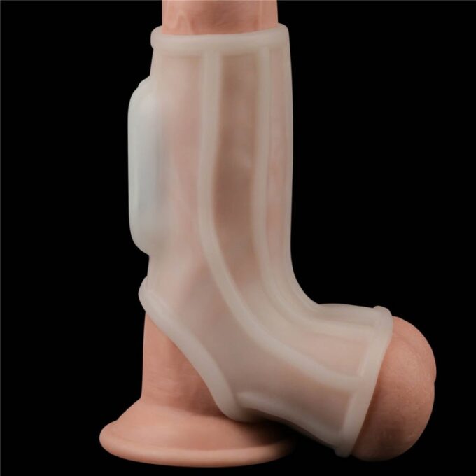 Manson Penis si Testicule Knights Ring Ridge cu Vibratii 1 Manson Penis si Testicule Knights Ring Ridge cu Vibratii
