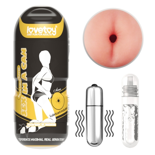 Masturbator Anus Stamina Sex in a Can cu Vibratii 1 Masturbator Anus Stamina Sex in a Can cu Vibratii