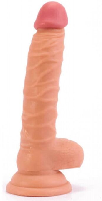 Dildo Realist Real Extreme cu Ventuza Natural 21.5 cm 1 Dildo Realist Real Extreme cu Ventuza Natural 21.5 cm