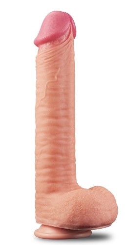 Dildo Realist Nature Cock, Silicon Dubla Densitate, Natural, 30.5 cm 1 Dildo Realist Nature Cock, Silicon Dubla Densitate, Natural, 30.5 cm