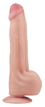 Dildo Realist King Sized Sliding Skin, TPE, Natural, 29 cm 1 Dildo Realist King Sized Sliding Skin, TPE, Natural, 29 cm