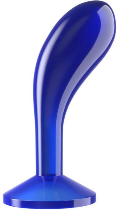 Dop Anal Flawless Clear, TPE, Albastru, 15 cm 1 Dop Anal Flawless Clear, TPE, Albastru, 15 cm