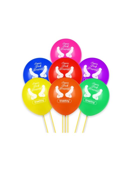 Set 7 Baloane Super Dick Forever 1 Set 7 Baloane Super Dick Forever