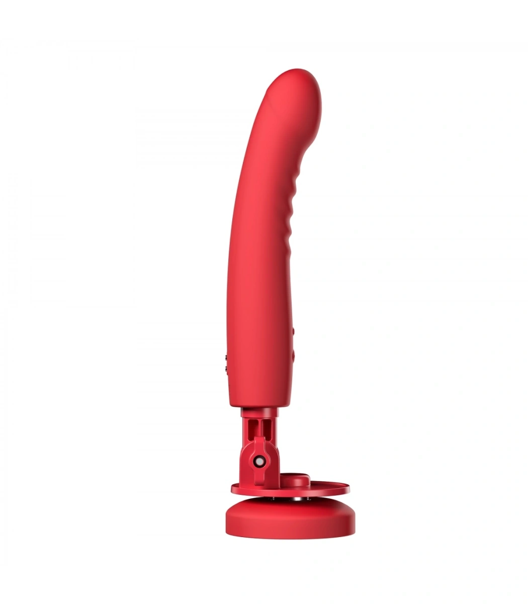 Vibrator Lovense Mission 2 cu Ventuza, App Control, Silicon, USB, Rosu, 20 cml 1 Vibrator Lovense Mission 2 cu Ventuza, App Control, Silicon, USB, Rosu, 20 cml