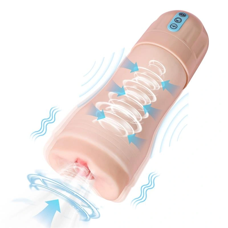 Masturbator Suctroker Pussy, 10 Moduri Vibratii, 5 Tipuri Suctiune, Material Superskin, USB, Natural, 25 cm 1 Masturbator Suctroker Pussy, 10 Moduri Vibratii, 5 Tipuri Suctiune, Material Superskin, USB, Natural, 25 cm