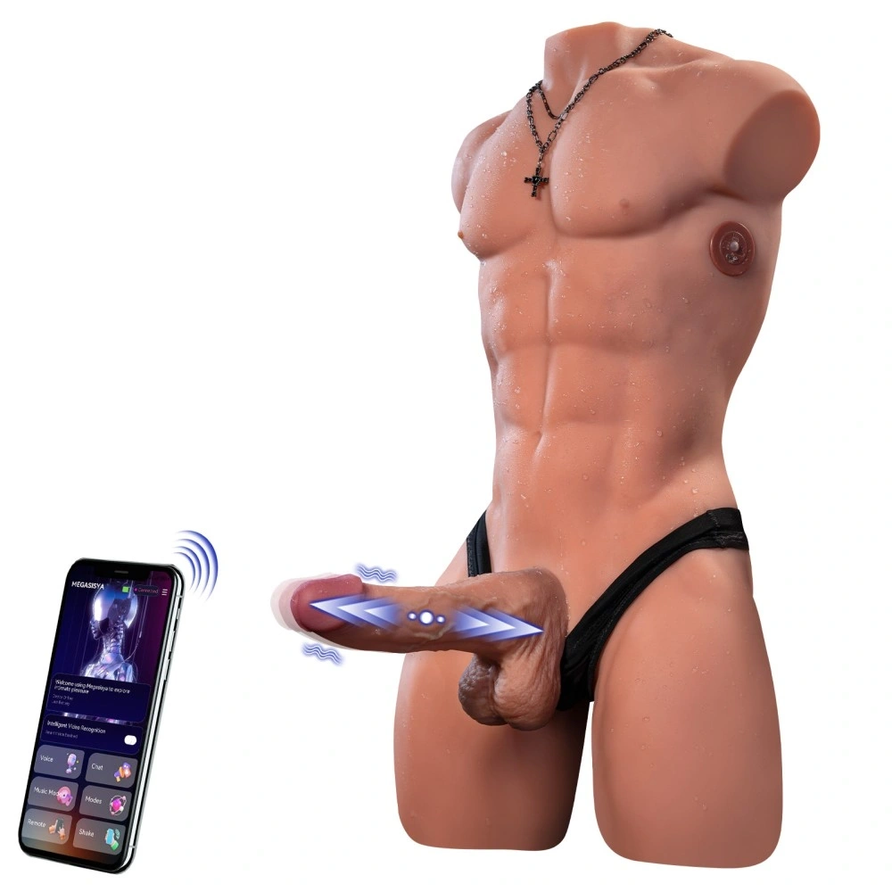 Masturbator Henry cu Penis si Anus, Control prin Aplicatie Mobila, 7 Moduri Vibratii si Impingere, USB Magnetic, Natural, 14.9 kg 1 Masturbator Henry cu Penis si Anus, Control prin Aplicatie Mobila, 7 Moduri Vibratii si Impingere, USB Magnetic, Natural, 14.9 kg