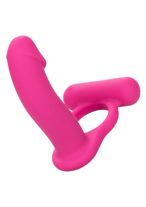 Inel de Penis cu Stimulator Anal Double Diver, 12 Moduri Vibratii, Functie Memorie, Silicon, USB, Roz 1 Inel de Penis cu Stimulator Anal Double Diver, 12 Moduri Vibratii, Functie Memorie, Silicon, USB, Roz