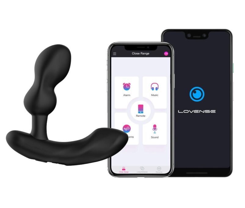 Stimulator Prostata Lovense Edge 2, Bluetooth Control, Free App, Silicon, Negru 1 Stimulator Prostata Lovense Edge 2, Bluetooth Control, Free App, Silicon, Negru