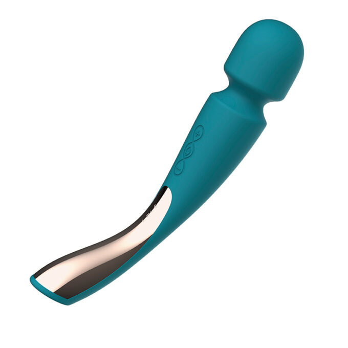 Vibrator Masaj LELO Smart Wand 2 Medium Ocean Blue 1 Vibrator Masaj LELO Smart Wand 2 Medium Ocean Blue