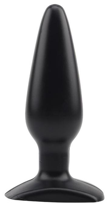 Dop Anal My Ass M PVC Negru 14 cm 1 Dop Anal My Ass M PVC Negru 14 cm