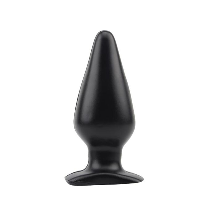 Dop Anal My Ass L PVC Negru 16 cm 1 Dop Anal My Ass L PVC Negru 16 cm