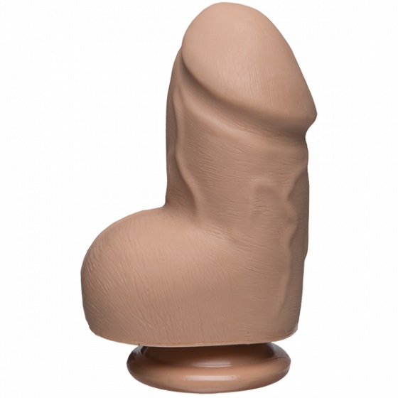 Dildo Realist Fat D, Firmskyn, Vanilla,16 cm 1 Dildo Realist Fat D, Firmskyn, Vanilla,16 cm