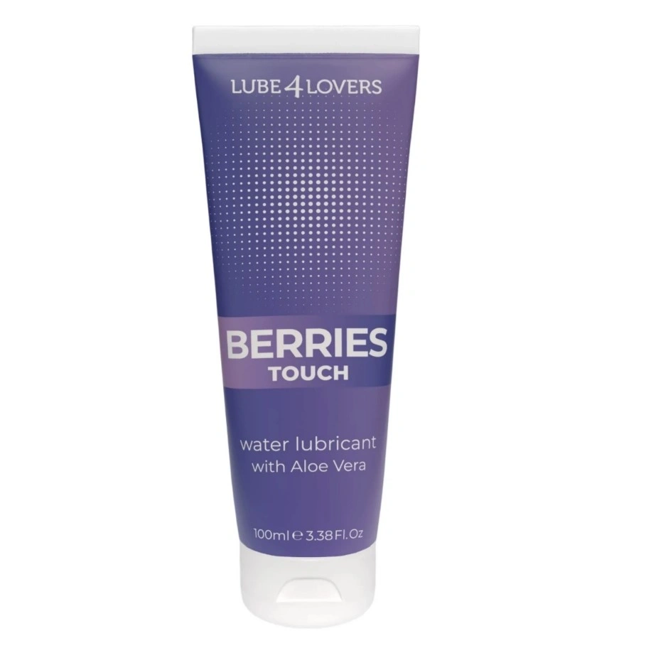Lubrifiant Berries Touch pe Baza de Apa, cu Aloe Vera, 100 ml
