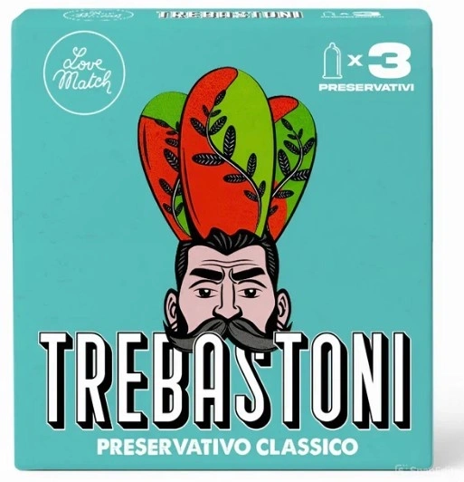 Set 3 Prezervative Trebastoni, Latex