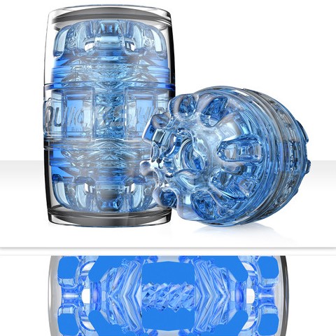Masturbator Fleshlight Quickshot Turbo, Blue Ice 1 Masturbator Fleshlight Quickshot Turbo, Blue Ice
