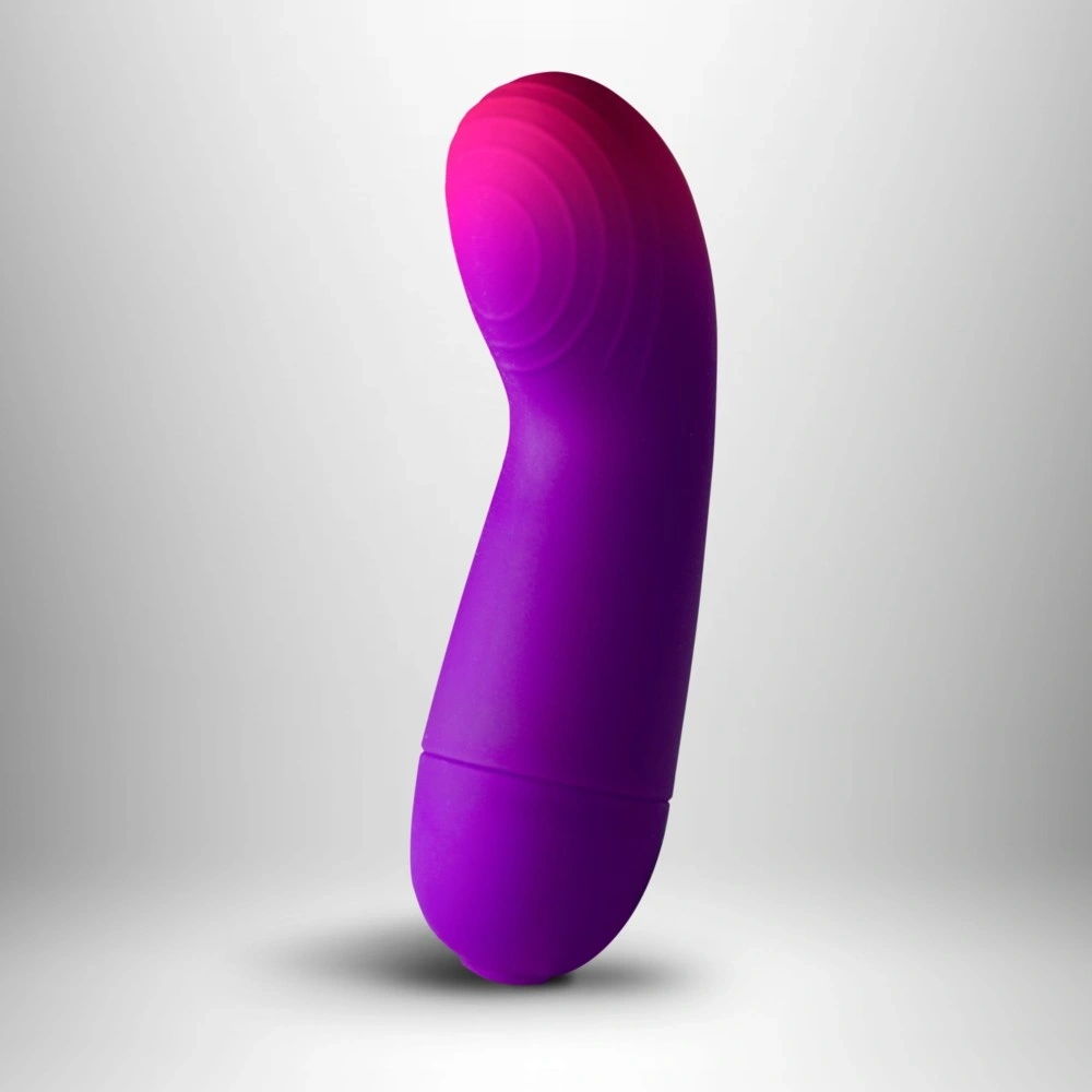 Vibrator Punctul G Glo-Girl, 10 Moduri Vibratii, ABS, Mov, 12 cm 1 Vibrator Punctul G Glo-Girl, 10 Moduri Vibratii, ABS, Mov, 12 cm