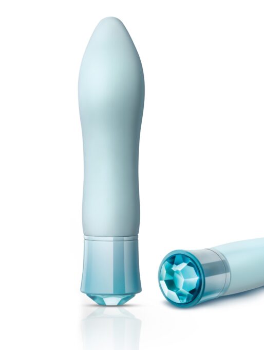 Vibrator Ardor Aquamarine, 10 Moduri Vibratii, Silicon, USB, IPX7, Albastru, 13.9 cm 1 Vibrator Ardor Aquamarine, 10 Moduri Vibratii, Silicon, USB, IPX7, Albastru, 13.9 cm