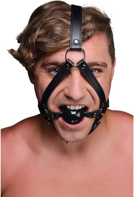 Echipament Constrangere pentru Cap cu Calus Bila Guilty Toys 1 Echipament Constrangere pentru Cap cu Calus Bila Guilty Toys