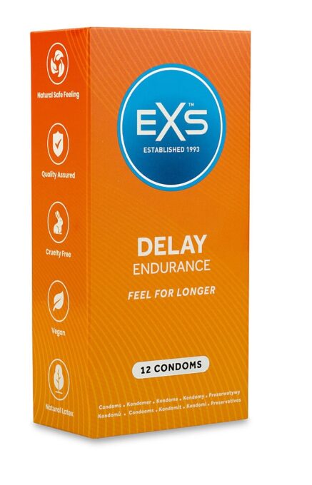 Set 12 Prezervative Delay pentru Intarzierea Ejacularii, Latex