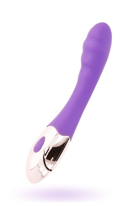 Vibrator Punctul G Sunny 10 Moduri Vibratii Silicon USB Mov/Auriu 19.7 cm 1 Vibrator Punctul G Sunny 10 Moduri Vibratii Silicon USB Mov/Auriu 19.7 cm