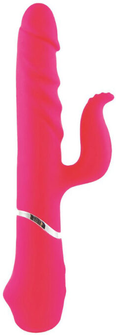 Vibrator Iepuras Treasure Montana, 7 Moduri Vibratie, Silicon, USB, Roz, 25 cm 1 Vibrator Iepuras Treasure Montana, 7 Moduri Vibratie, Silicon, USB, Roz, 25 cm