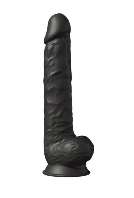 Dildo Thermo Reactive Silicon cu Memorie Dubla Densitate 38 cm Negru 1 Dildo Thermo Reactive Silicon cu Memorie Dubla Densitate 38 cm Negru