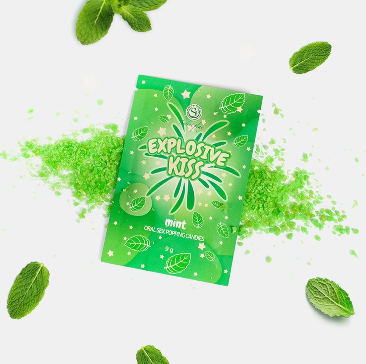 Bomboane Explozive pentru Sex Oral, Aroma Menta