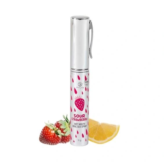 Spray pentru Sex Oral, Aroma Capsuni, 11 gr