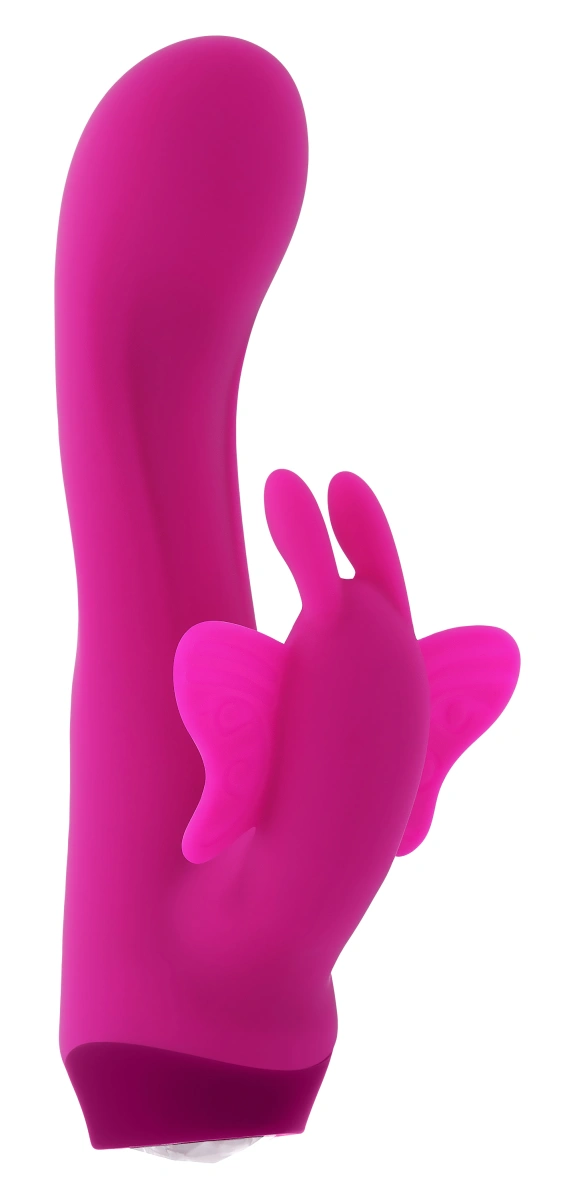 Vibrator Butterfly Love, 10 Moduri Vibratii, Silicon, USB, Roz, 13.8 cm 1 Vibrator Butterfly Love, 10 Moduri Vibratii, Silicon, USB, Roz, 13.8 cm