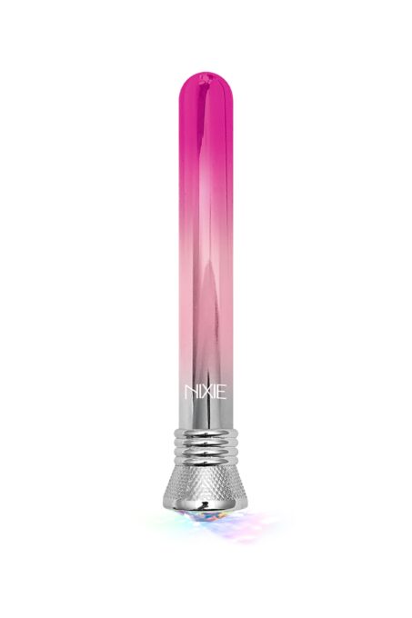 Vibrator Clasic Nixie Ombre Pink Glow 10 Moduri Vibratii 17.8 cm 1 Vibrator Clasic Nixie Ombre Pink Glow 10 Moduri Vibratii 17.8 cm