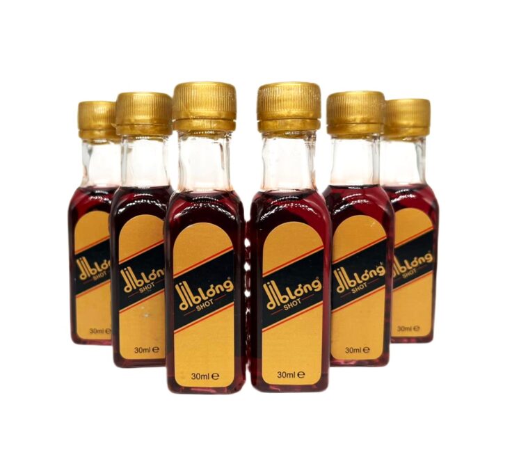 Set 6 bucati-Supliment alimentar DIBLONG Power Shot pentru barbati, cu indulcitori, sub forma de bautura energizanta care ajuta la mentinerea sanatatii sexuale si a functiei erectile, 6x30ml