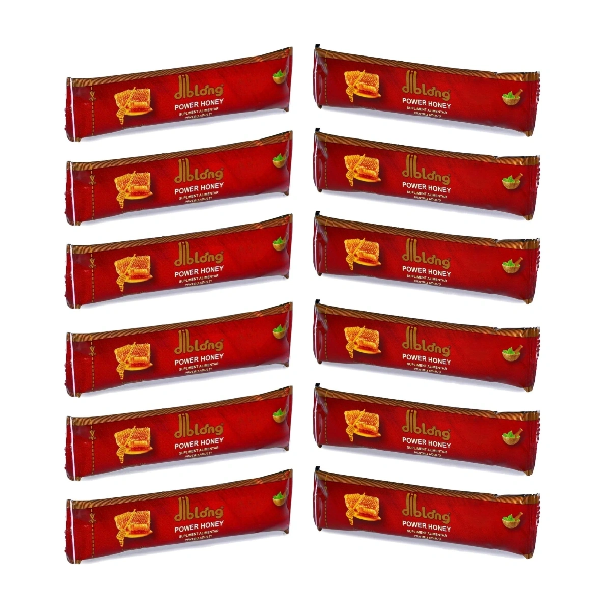 Set 12 Bucati- Supliment Alimentar pe Baza de Miere cu Potential Afrodisiac DIBLONG, 12x15 gr