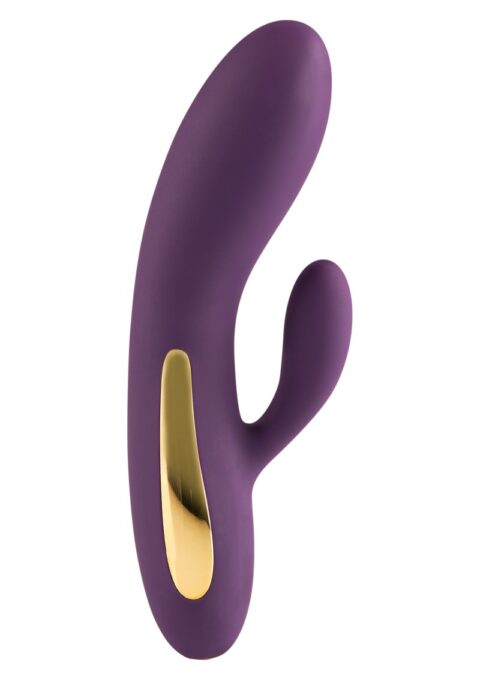 Vibrator Iepuras Splendor, 7 Moduri Vibratii, Silicon, USB, Mov, 17 cm 1 Vibrator Iepuras Splendor, 7 Moduri Vibratii, Silicon, USB, Mov, 17 cm