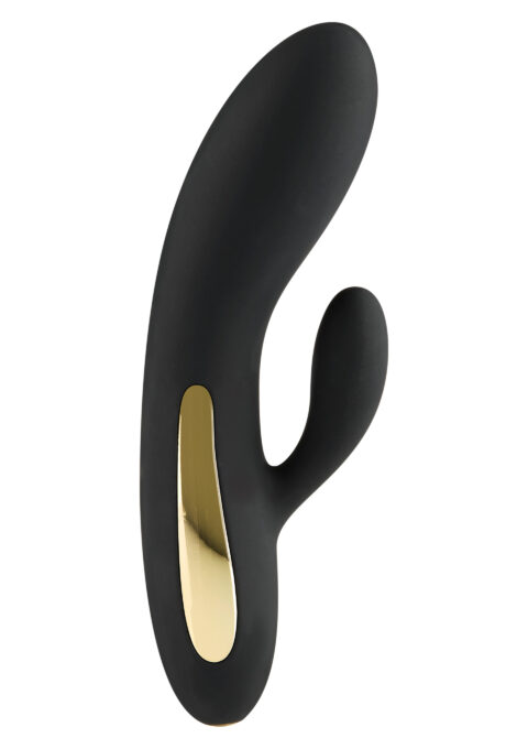 Vibrator Iepuras Splendor, 7 Moduri Vibratii, Silicon, USB, Negru, 17 cm 1 Vibrator Iepuras Splendor, 7 Moduri Vibratii, Silicon, USB, Negru, 17 cm