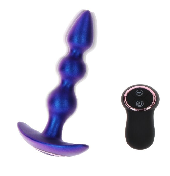 Dop Anal The Bold Buttocks Remote Control 10 Moduri Vibratii Silicon USB Albastru 16 cm 1 Dop Anal The Bold Buttocks Remote Control 10 Moduri Vibratii Silicon USB Albastru 16 cm