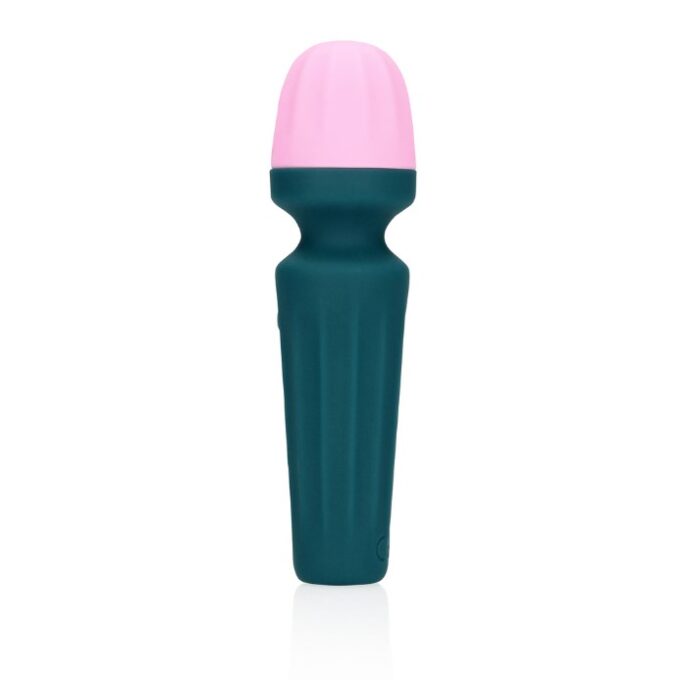 Vibrator Masaj Mini Wand Ancient Sea, 7 Moduri Vibratii, Silicon, USB, Verde, 11 cm 1 Vibrator Masaj Mini Wand Ancient Sea, 7 Moduri Vibratii, Silicon, USB, Verde, 11 cm