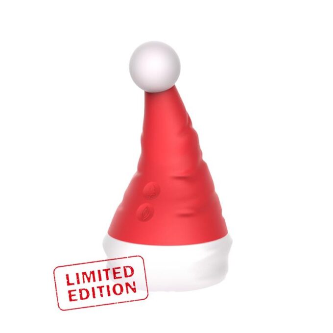 VIbrator Limited Edition Naughty Hat, 10 Moduri Vibratii, Silicon, USB, Rosu/Alb 1 VIbrator Limited Edition Naughty Hat, 10 Moduri Vibratii, Silicon, USB, Rosu/Alb