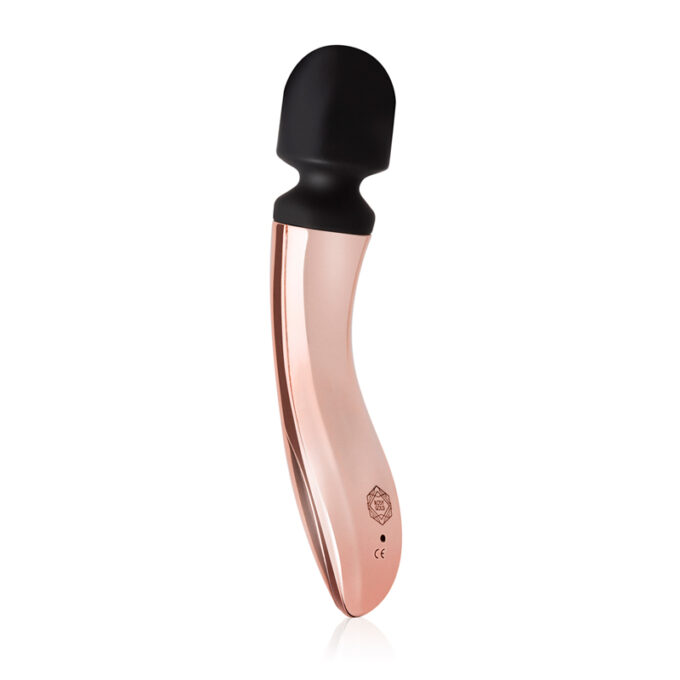 Vibrator Masa Curved Rosy Gold, 10 Moduri Vibratii, USB, 21 cm 1 Vibrator Masa Curved Rosy Gold, 10 Moduri Vibratii, USB, 21 cm