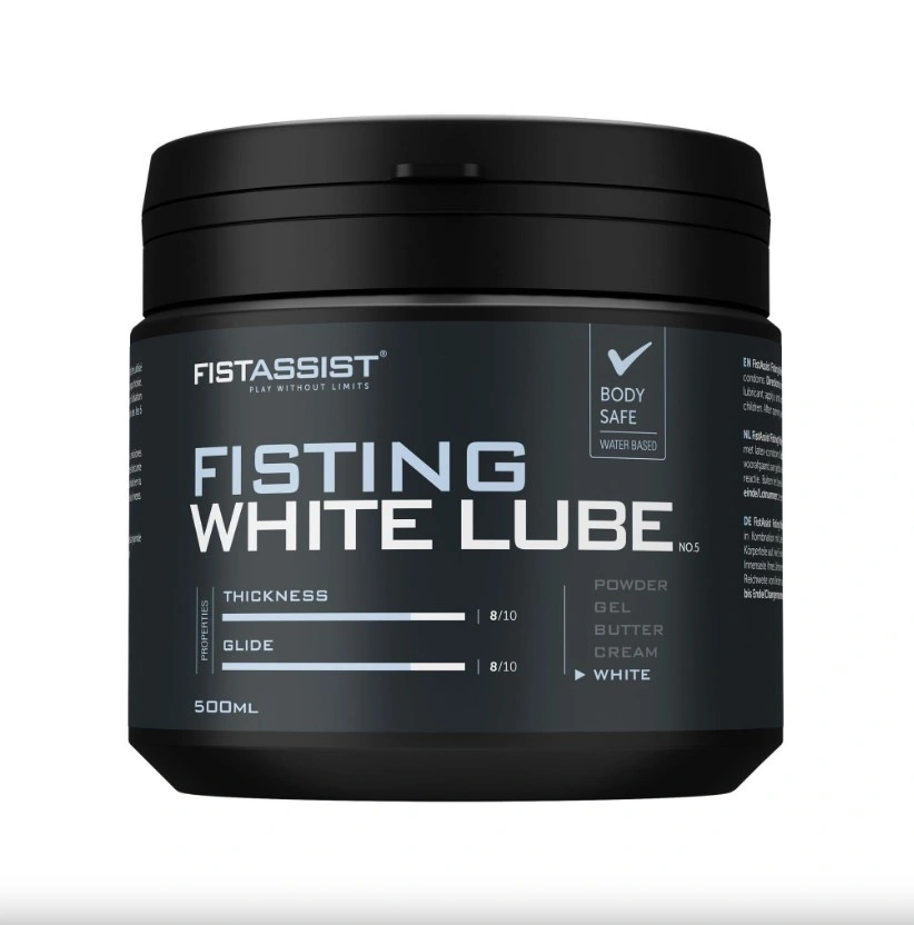 Lubrifiant pe Baza de Apa Fisting White Lube, 500 ml 1 Lubrifiant pe Baza de Apa Fisting White Lube, 500 ml