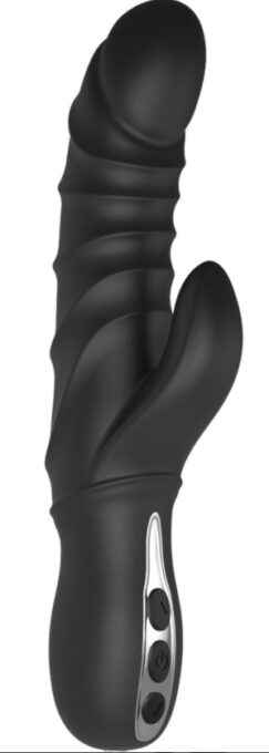Vibrator Rabbit Triton 10 Moduri Vibratii Silicon Lichid USB Negru 23 cm Midnight Magic 1 Vibrator Rabbit Triton 10 Moduri Vibratii Silicon Lichid USB Negru 23 cm Midnight Magic