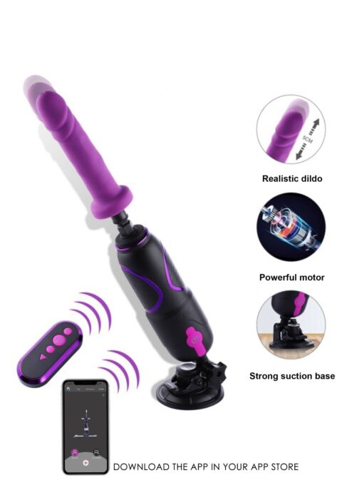 Masina de Sex Premium Travel Fuck Machine Wireless 2.0 Hismith, Remote Control, Bluetooth 1 Masina de Sex Premium Travel Fuck Machine Wireless 2.0 Hismith, Remote Control, Bluetooth