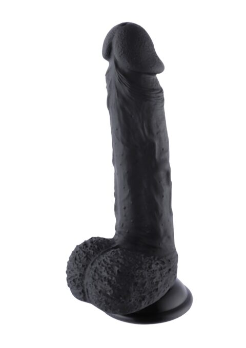 Dildo Realist Conectare KlicLok pentru Masini de Sex Hismith, Negru, 20 cm 1 Dildo Realist Conectare KlicLok pentru Masini de Sex Hismith, Negru, 20 cm
