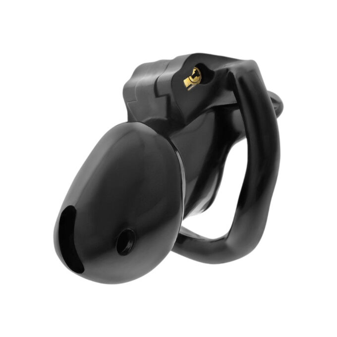 Cușcă pentru penis ADDICTED TOYS Midnight Cells, pentru castitate bărbați, cu 4 inele pentru penis, culoare negru, diamentru 31 mm 1 Cușcă pentru penis ADDICTED TOYS Midnight Cells, pentru castitate bărbați, cu 4 inele pentru penis, culoare negru, diamentru 31 mm