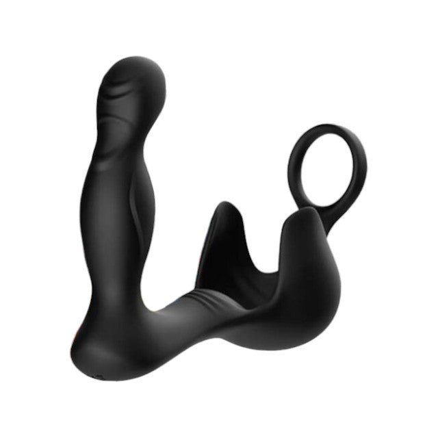 Vibrator anal și testicular ARMONY Surround, cu inel pentru penis și telecomandă, 3 funcții de rotație, 9 funcții de vibrație, negru 1 Vibrator anal și testicular ARMONY Surround, cu inel pentru penis și telecomandă, 3 funcții de rotație, 9 funcții de vibrație, negru