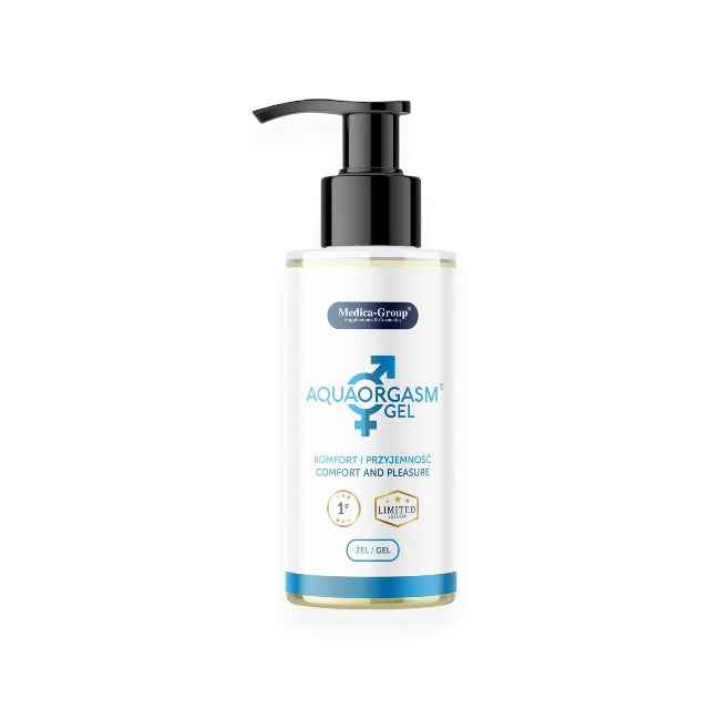 Gel MEDICA-GROUP Aqua Orgasm Gel, unisex, pentru stimulare și intensificare orgasm, efect de răcire, 150 ml