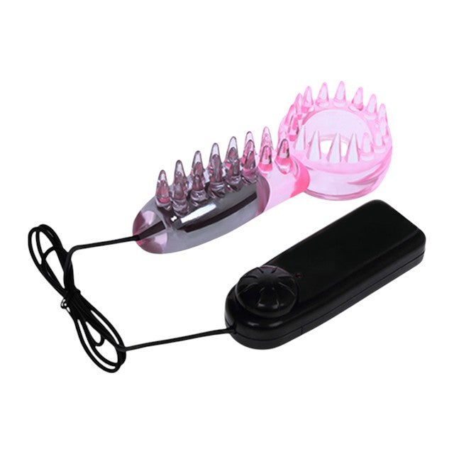 Inel vibrator pentru penis BAILE Couples Collection, control prin telecomandă cu fir, diametru 2 cm, roz transparent 1 Inel vibrator pentru penis BAILE Couples Collection, control prin telecomandă cu fir, diametru 2 cm, roz transparent
