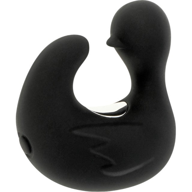 Vibrator pentru deget BLACK & SILVER Ducky Vibrating Thimble, în formă de rățușcă, cu 11 funcții de vibrație, negru 1 Vibrator pentru deget BLACK & SILVER Ducky Vibrating Thimble, în formă de rățușcă, cu 11 funcții de vibrație, negru
