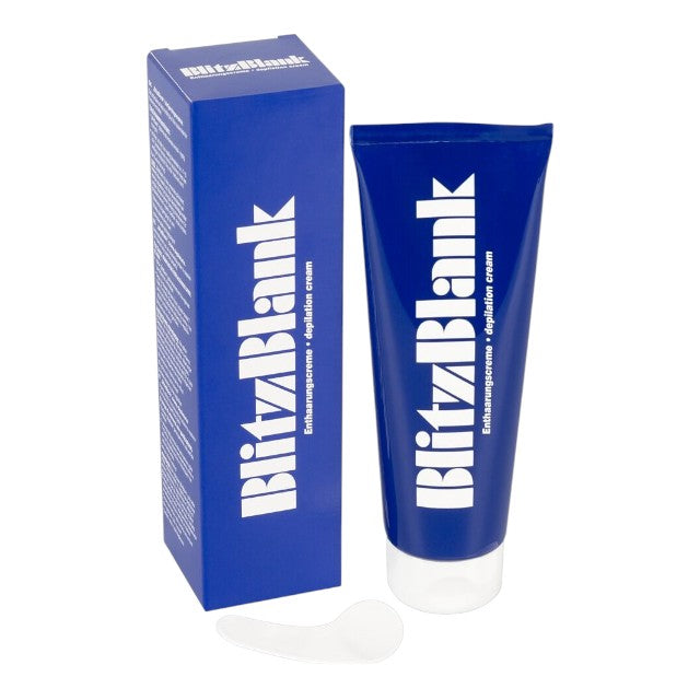 Cremă depilatoare BLITZBLANK, pentru îndepărtarea părului, formulă delicată și hidratantă, 125 ml 1 Cremă depilatoare BLITZBLANK, pentru îndepărtarea părului, formulă delicată și hidratantă, 125 ml