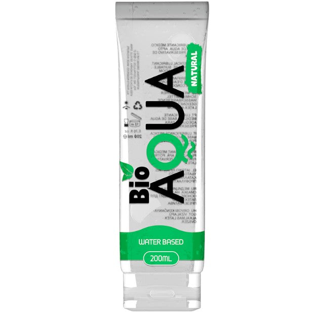 Lubrifiant pe bază de apă BioAQUA Natural, formulă 100% naturală, testat demartologic, fără parfum, 200 ml 1 Lubrifiant pe bază de apă BioAQUA Natural, formulă 100% naturală, testat demartologic, fără parfum, 200 ml